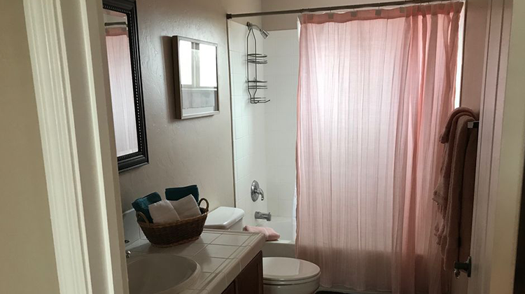 The Cerulean Way Casita Bathroom