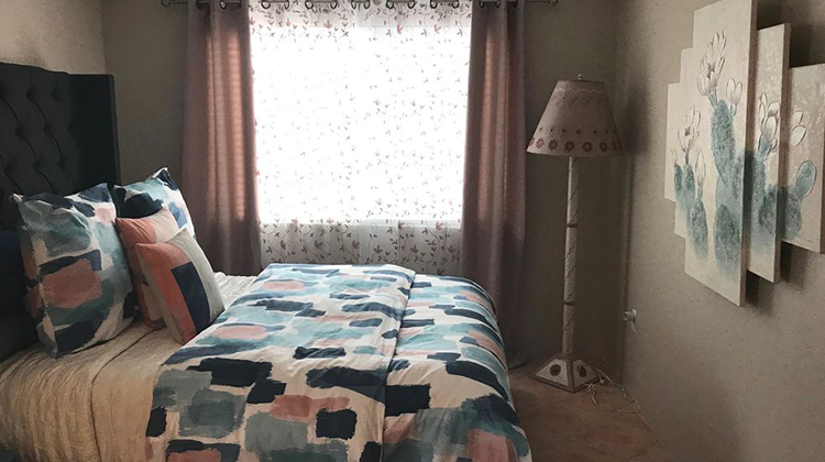 The Cerulean Way Casita Bedroom